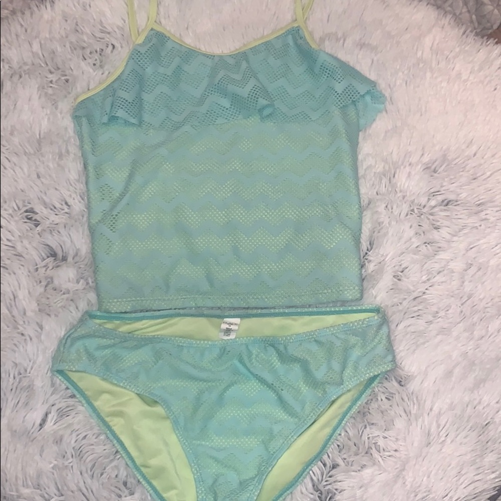 Girls 2pc Tankini bathing suit